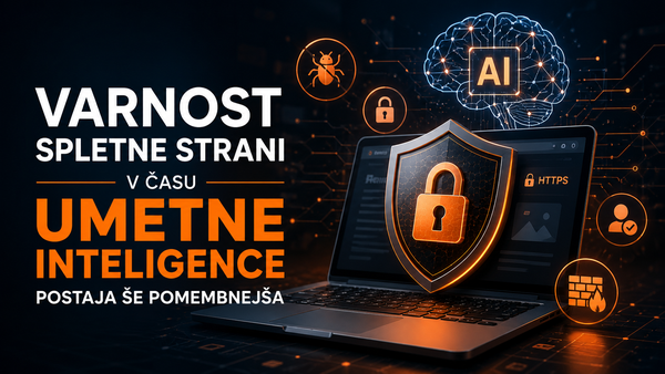 Varnost spletne strani v času umetne inteligence postaja še pomembnejša